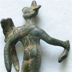 Bronze figure of Hermes-Thot